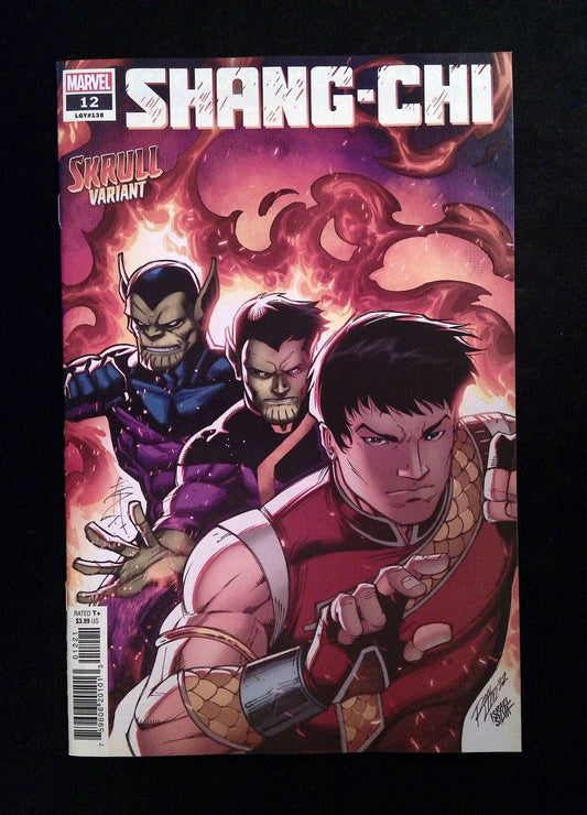 Shang-Chi #12B  Marvel Comics 2022 NM  Marcus To Variant