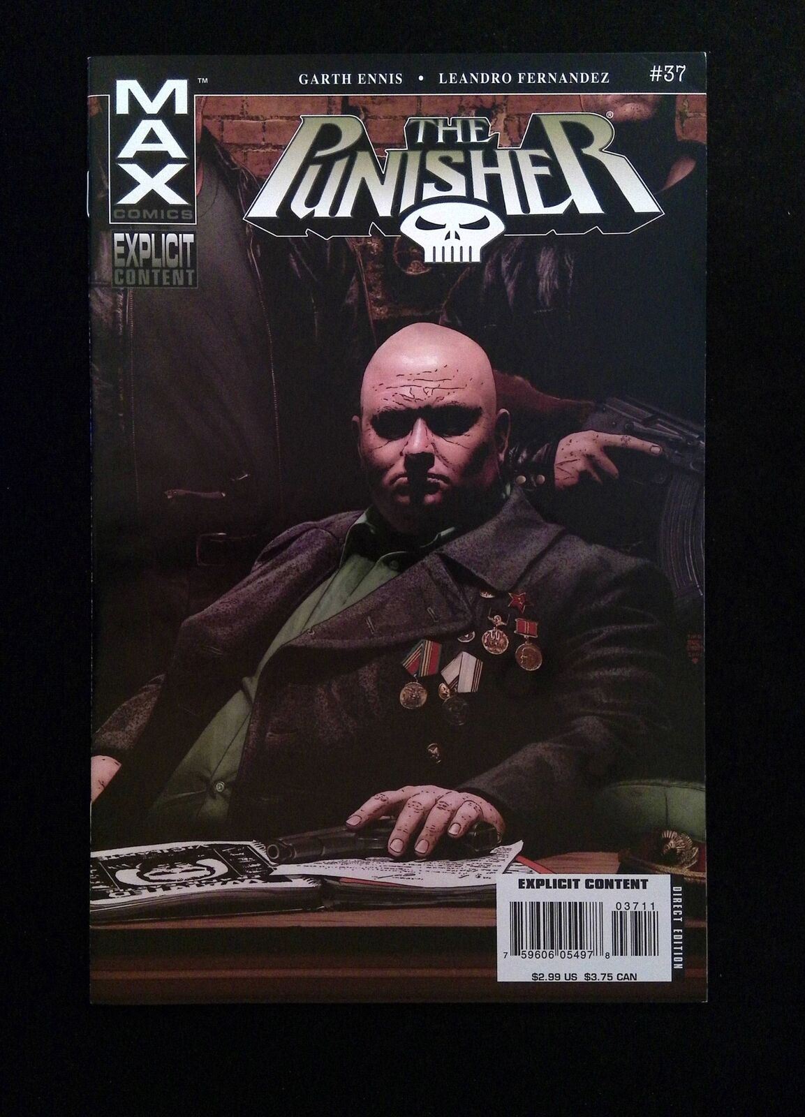 Punisher Max #37 (7th Series) Marvel Comics 2006 VF/NM