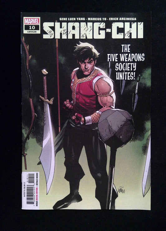 Shang-Chi #10  Marvel Comics 2022 VF/NM