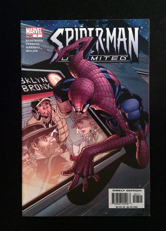 Spideer-Man Unlimited #7 (3RD SERIES) MARVEL Comics 2005 NM-