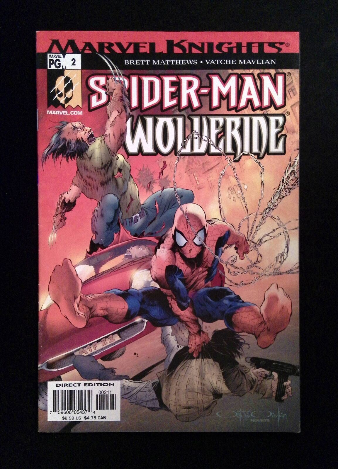 Spider-Man And Wolverine #2  Marvel Comics 2003 VF