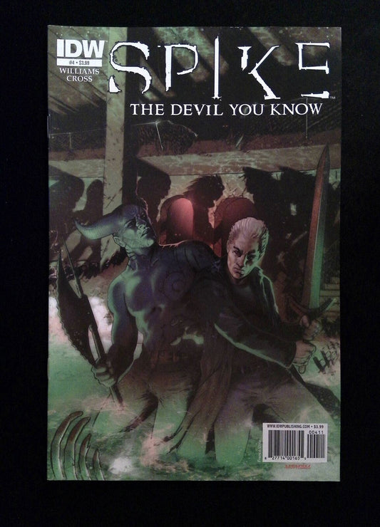 Spike The Devil You Know #4  IDW Comics 2010 VF/NM