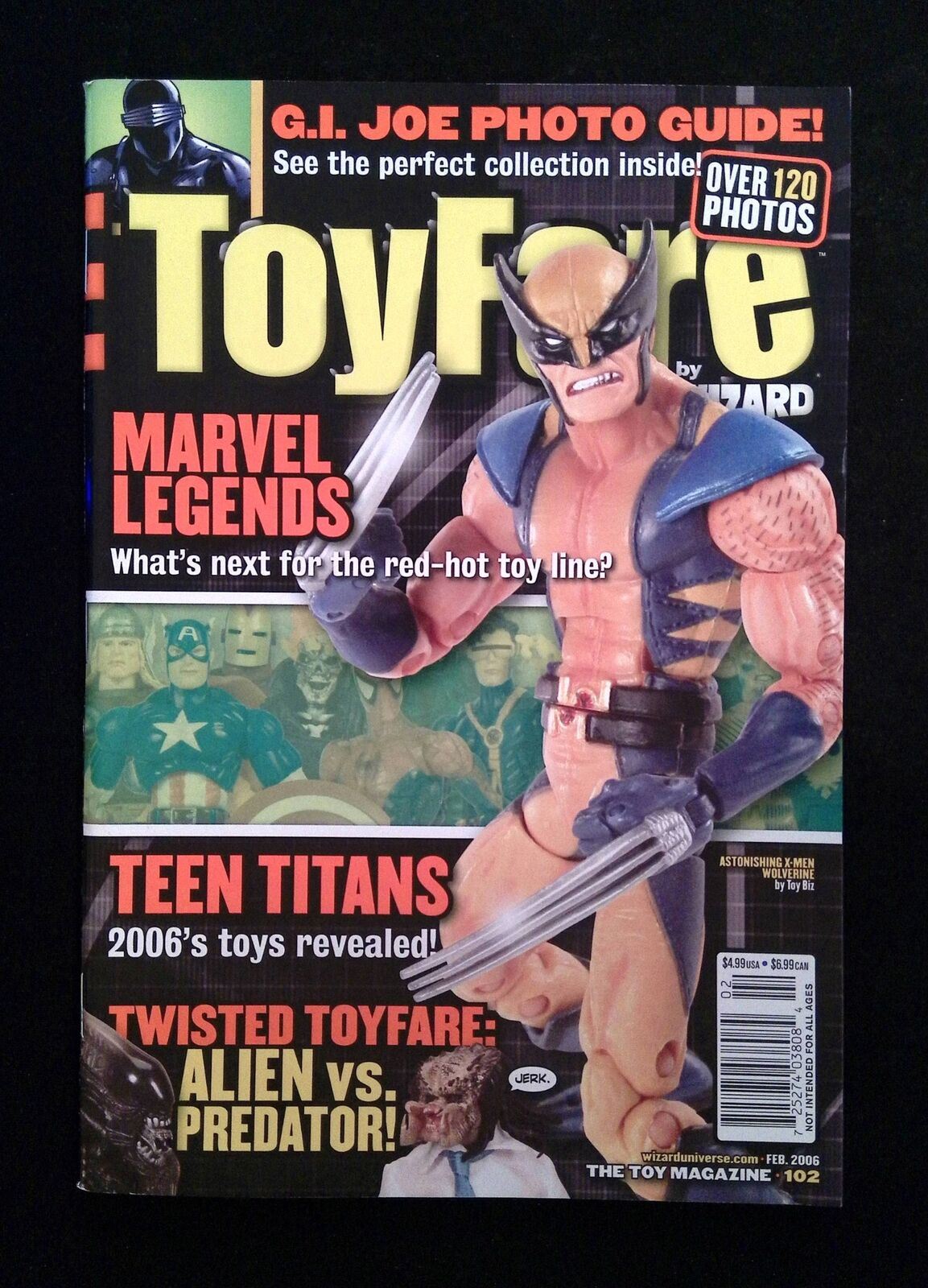 Toyfare #102  Wizard Comics 2006 VF+ Newsstand