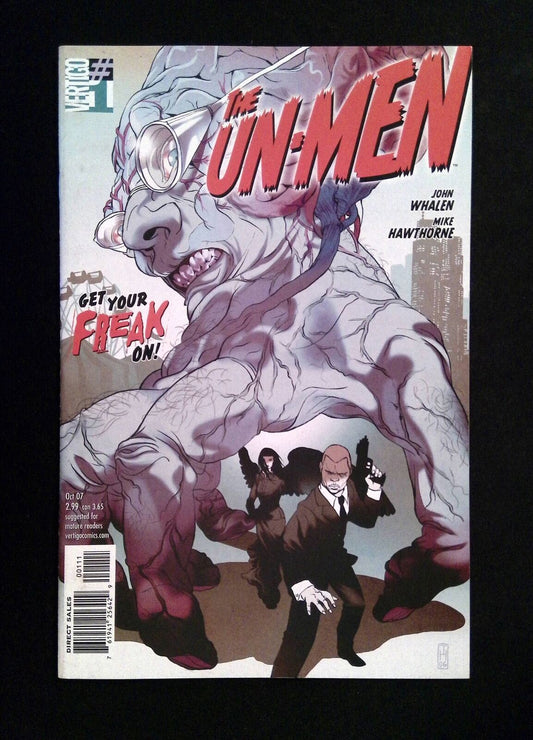 Un-Men #1  Vertigo Comics 2007 VF/NM