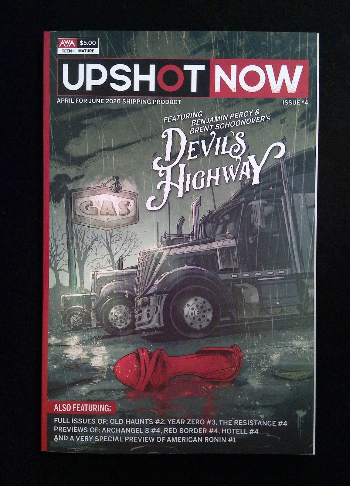 Upshot Now #4  AWA Comics 2020 NM  TPB