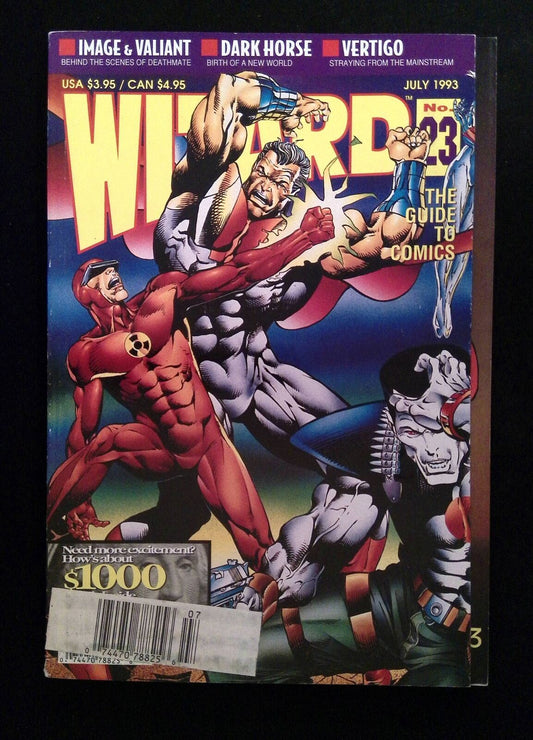 Wizard The Comics Magazine #23P  1993 FN/VF NEWSSTAND VARIANT