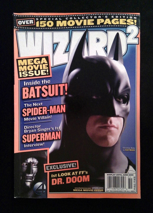 Wizard Mega Movie Spectacular #2005  WIZARD Comics 2005 VF+ NEWSSTAND