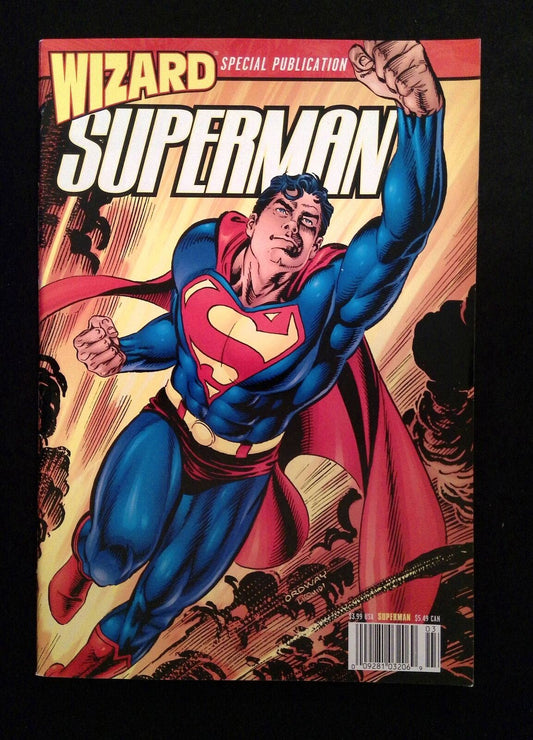 Wizard Superman Special #1U  WIZARD Comics 1998 VF/NM NEWSSTAND  VARIANT COVER