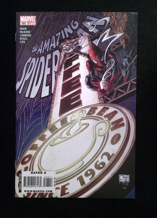 Amazing Spider-Man #593 (2ND SERIES) MARVEL Comics 2009 NM-