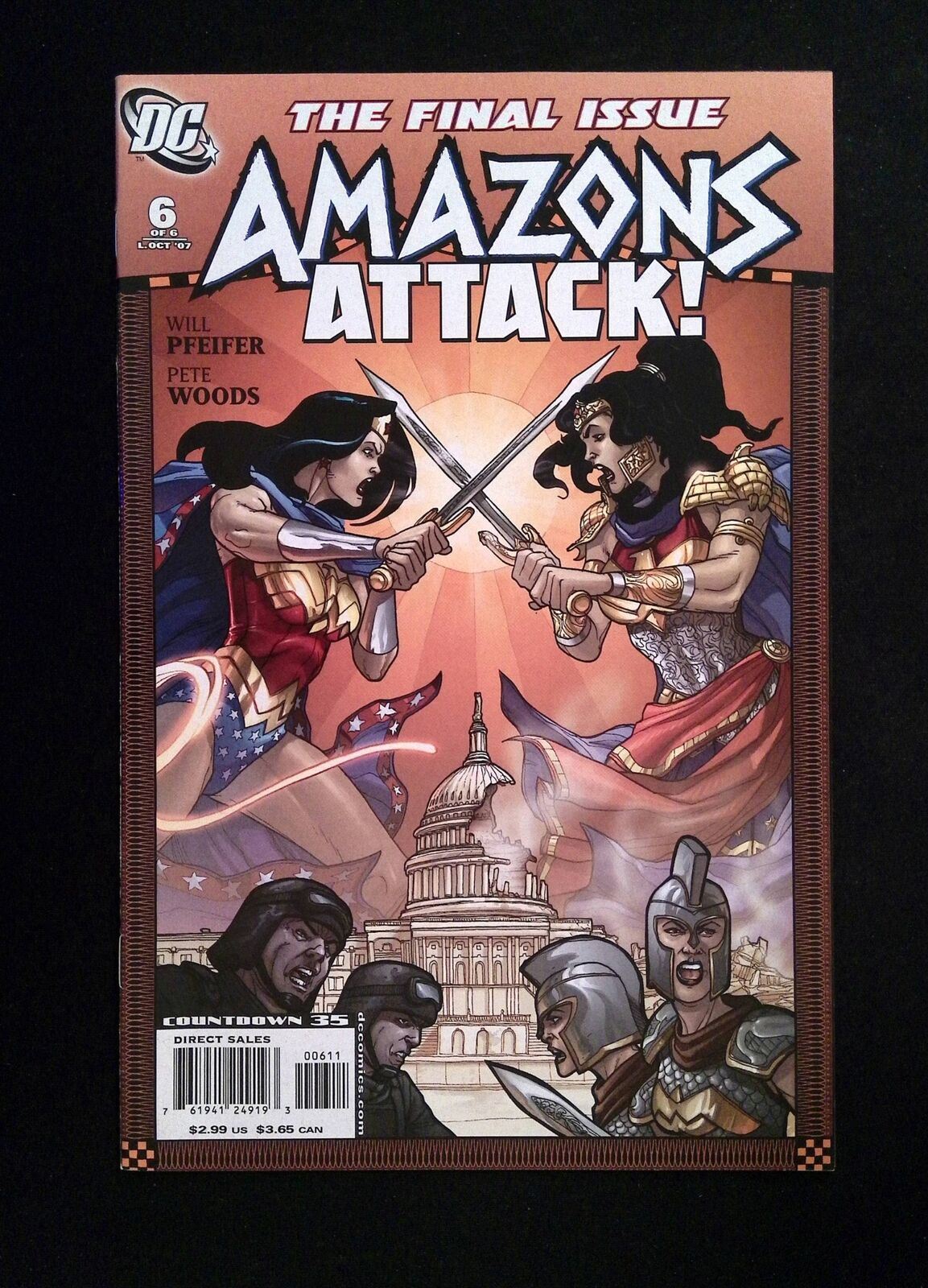 Amazon Attack #6  DC Comics 2007 VF+