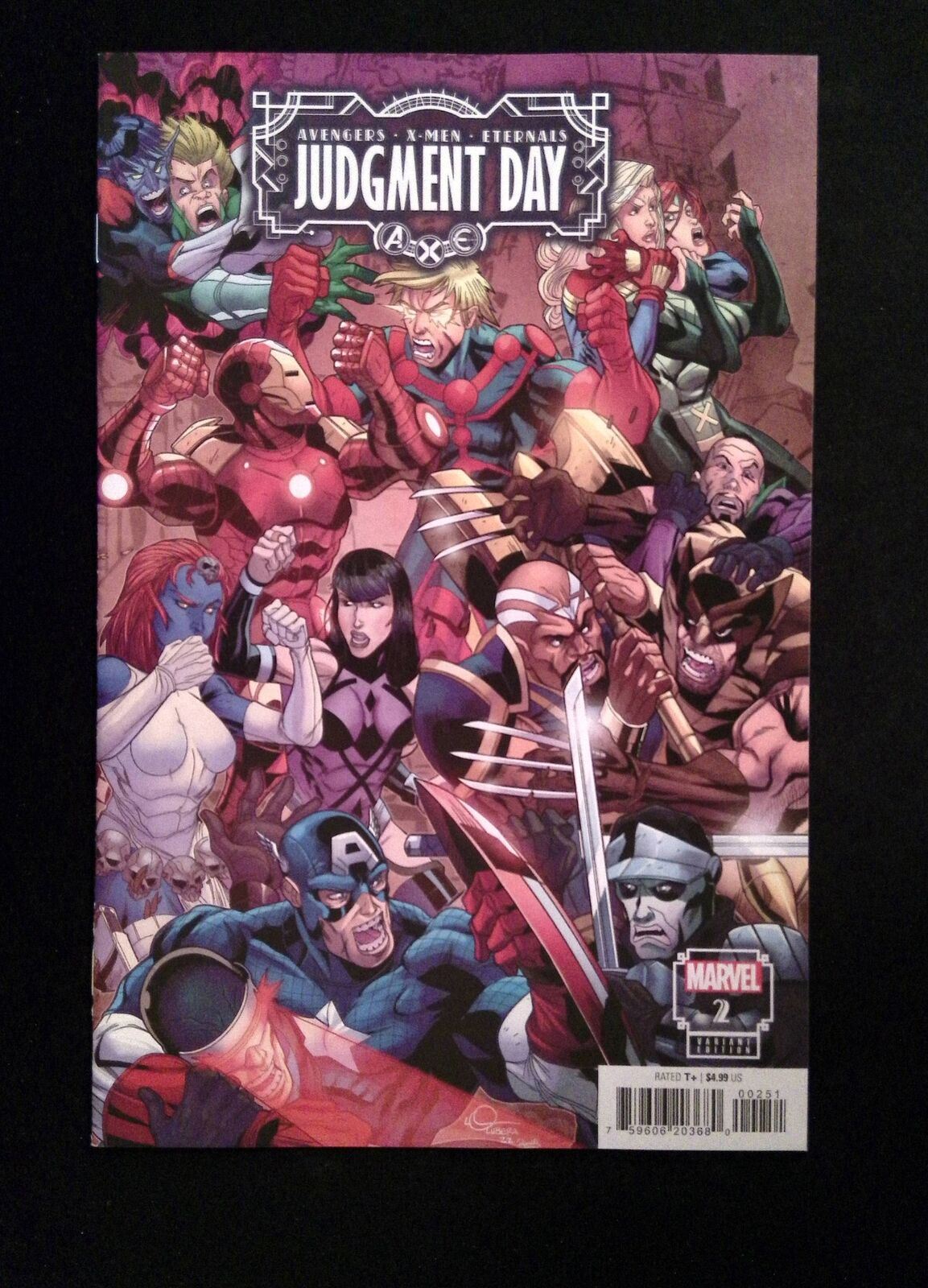 Avengers X-Men Eternals #2E  Marvel Comics 2022 NM-  Lubera Variant