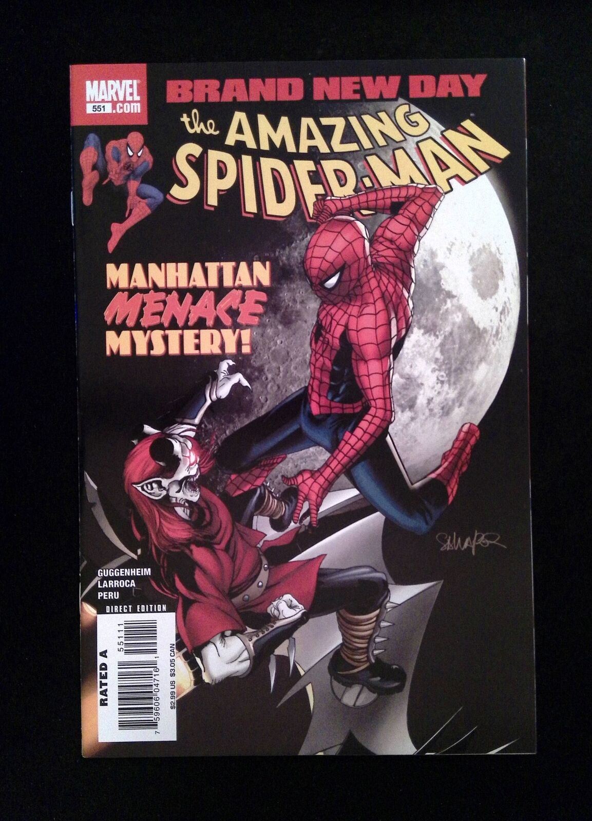 Amazing Spider-Man #551 (2nd Series) Marvel Comics 2008 NM-