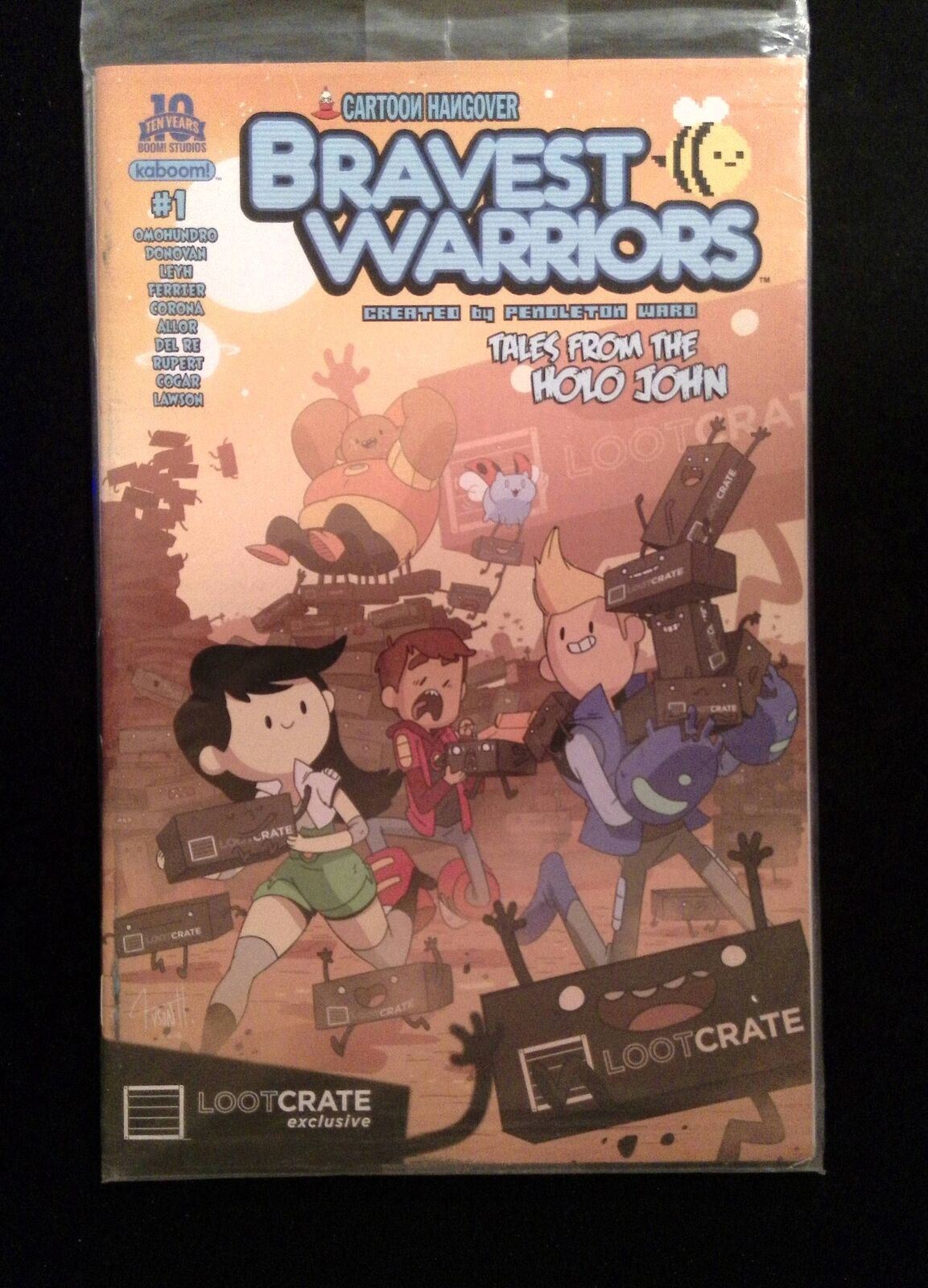 Bravest Warriors Tales from the Holo John #1 Boom 2015 VF/NM Loot Crate Variant