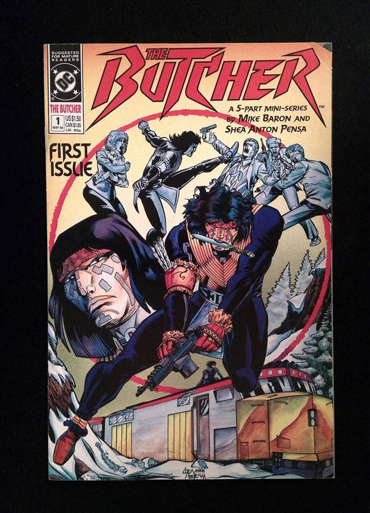 Butcher #1  DC Comics 1990 VF+