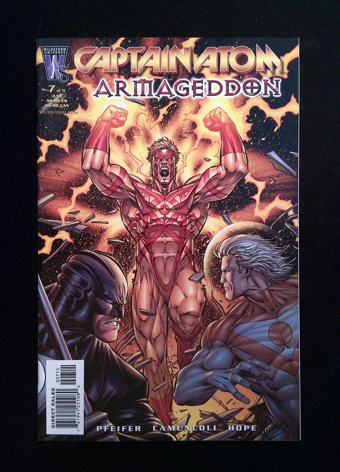 Captain Atom Armageddon #7  DC/Wildstorm Comics 2006 VF/NM