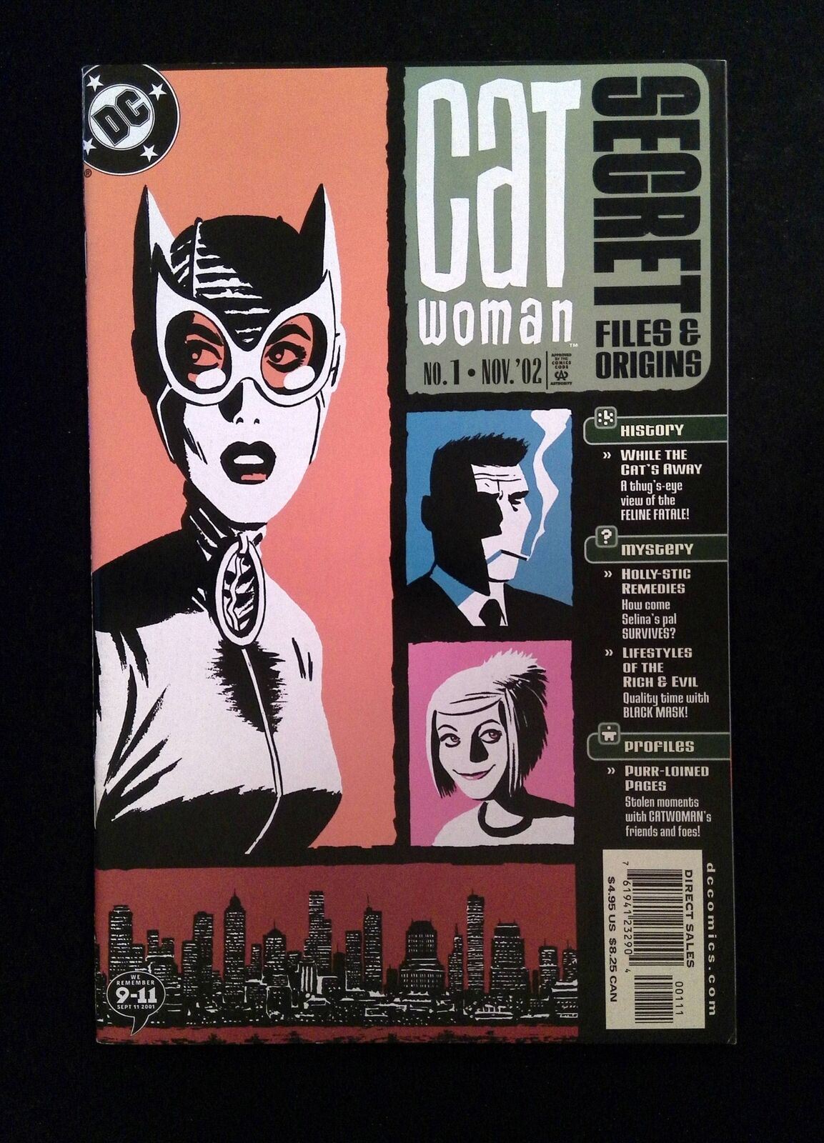 Catwoman Secret Files And Origins #1  DC Comics 2002 NM-