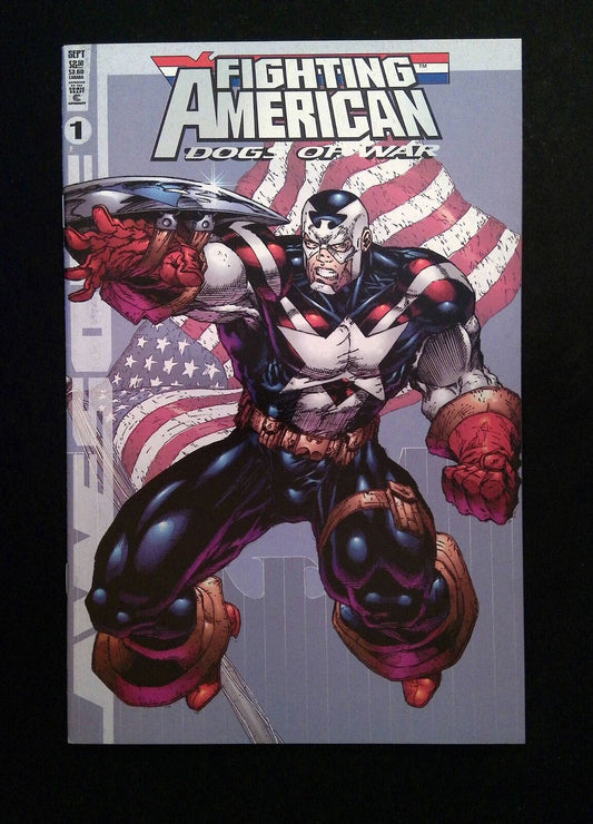 Fighting American Dogs Of War #1B  AWESOME Comics 1998 VF+  LIEFELD VARIANT