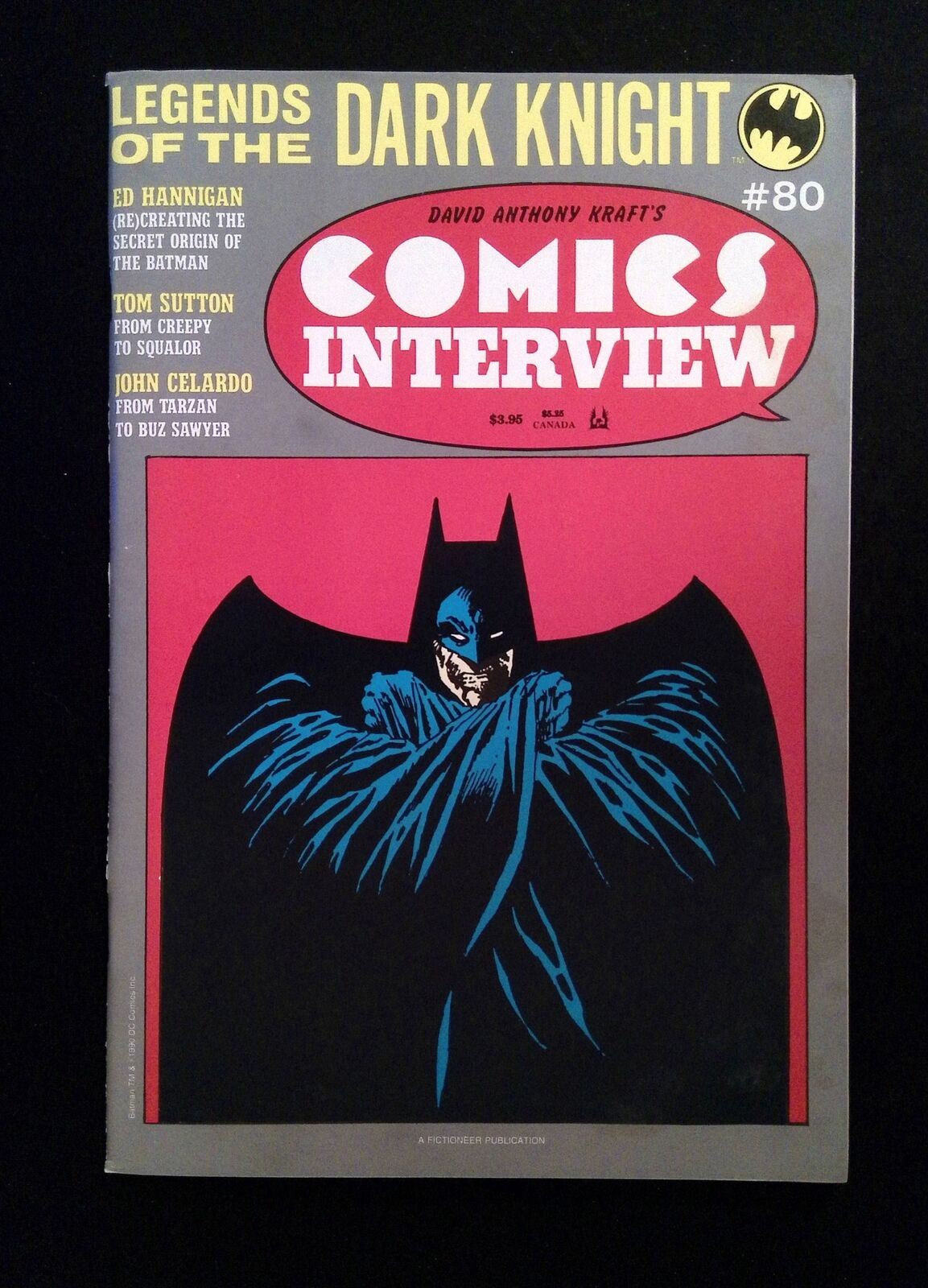Comics Interview #80  COMICS INTERVIEW Comics 1990 VF+