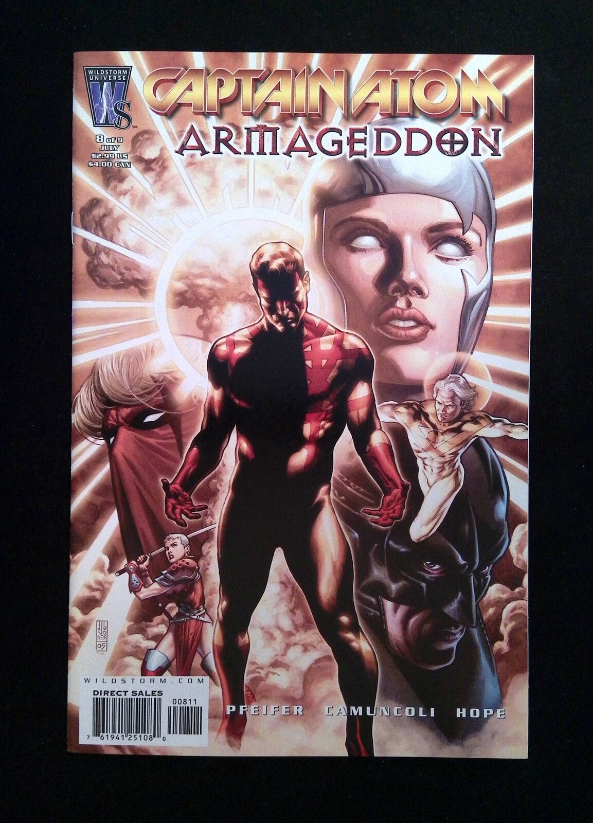 Captain Atom Armageddon #8  DC/Wildstorm Comics 2006 NM-