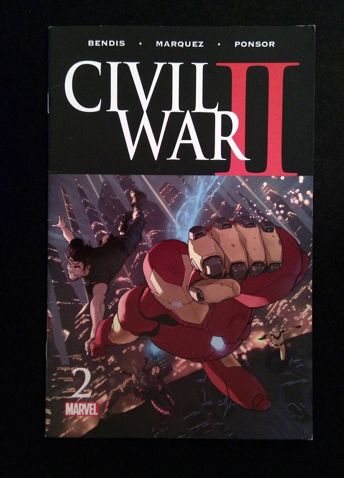 Civil War Ii #2G  MARVEL Comics 2016 VF+  DJURDJEVIC VARIANT