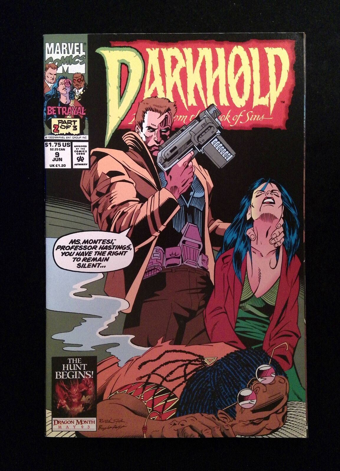 Darkhold #9  MARVEL Comics 1993 VF/NM