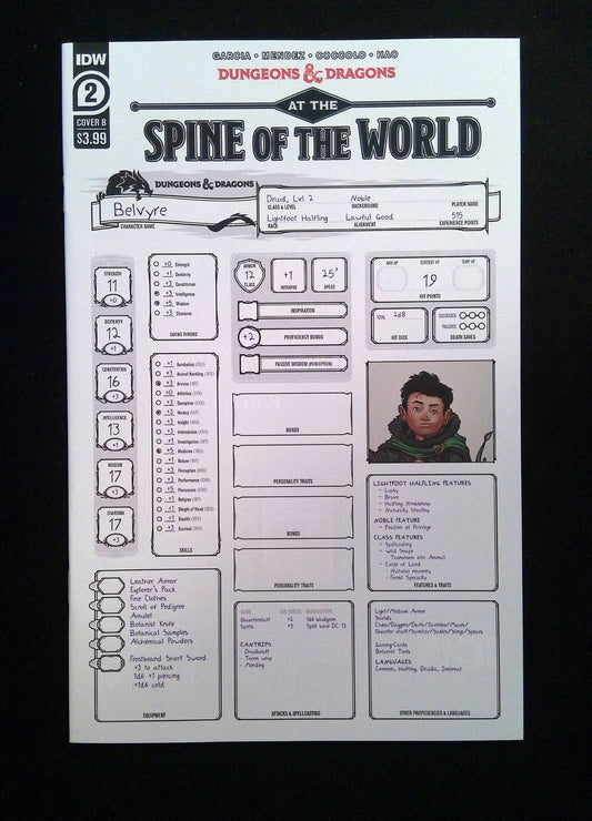 Dungeons and Dragons At The Spine Of The World #2  IDW Comics 2021 NM+