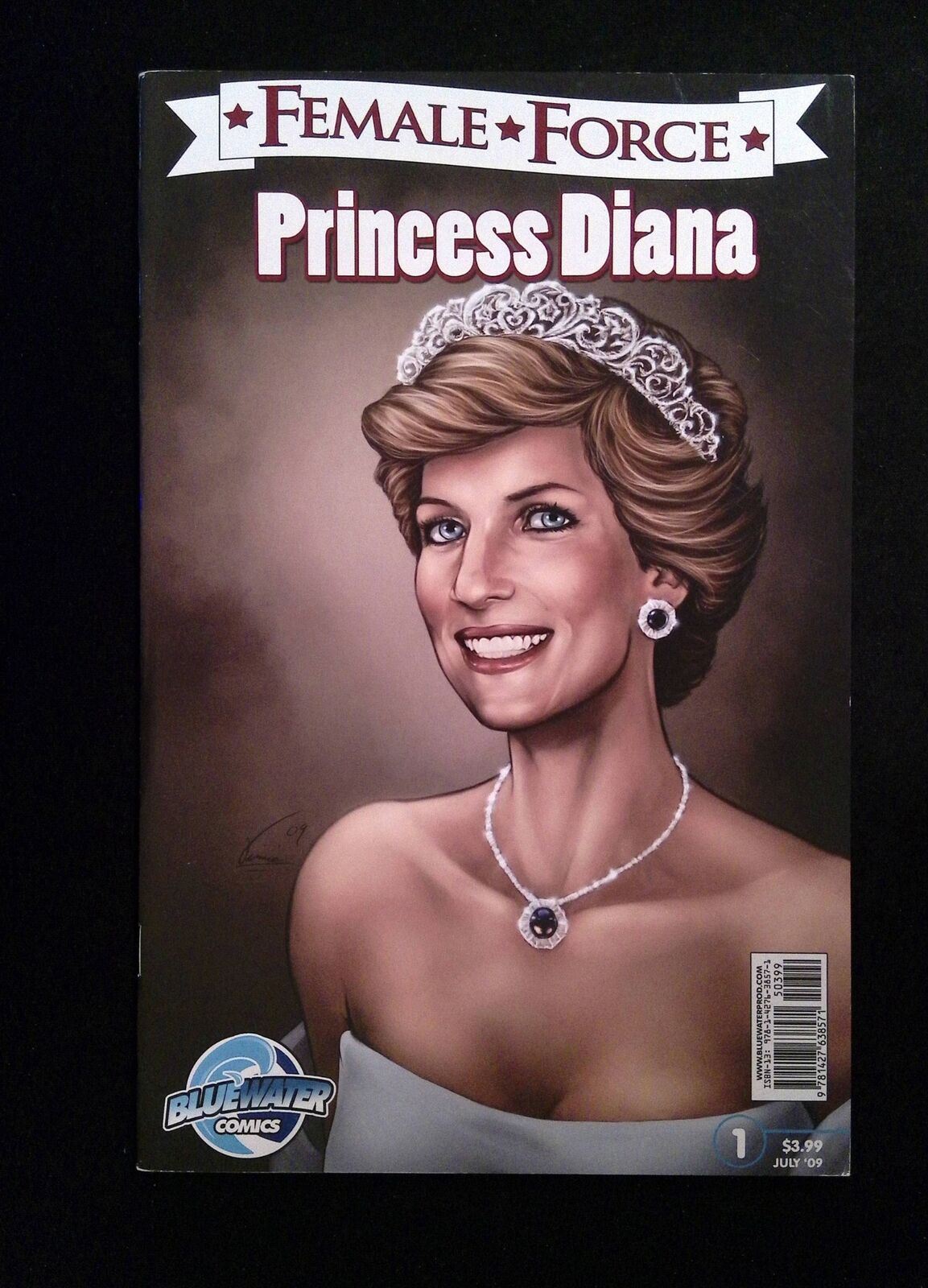 Female Force Princess Diana #1  BLUEWATER Comics 2009 NM-