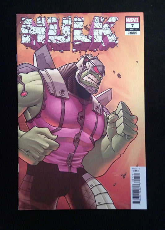 Hulk #7G  MARVEL Comics 2022 NM  ZULLO VARIANT