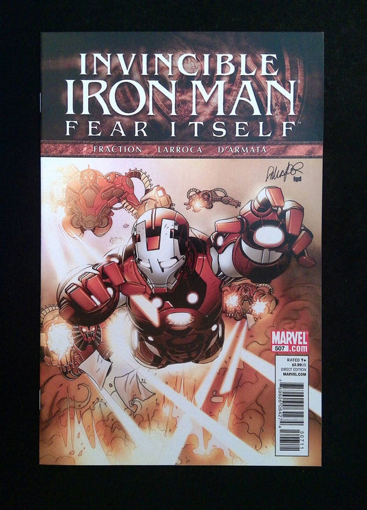 Invincible Iron Man #507  MARVEL Comics 2011 NM-