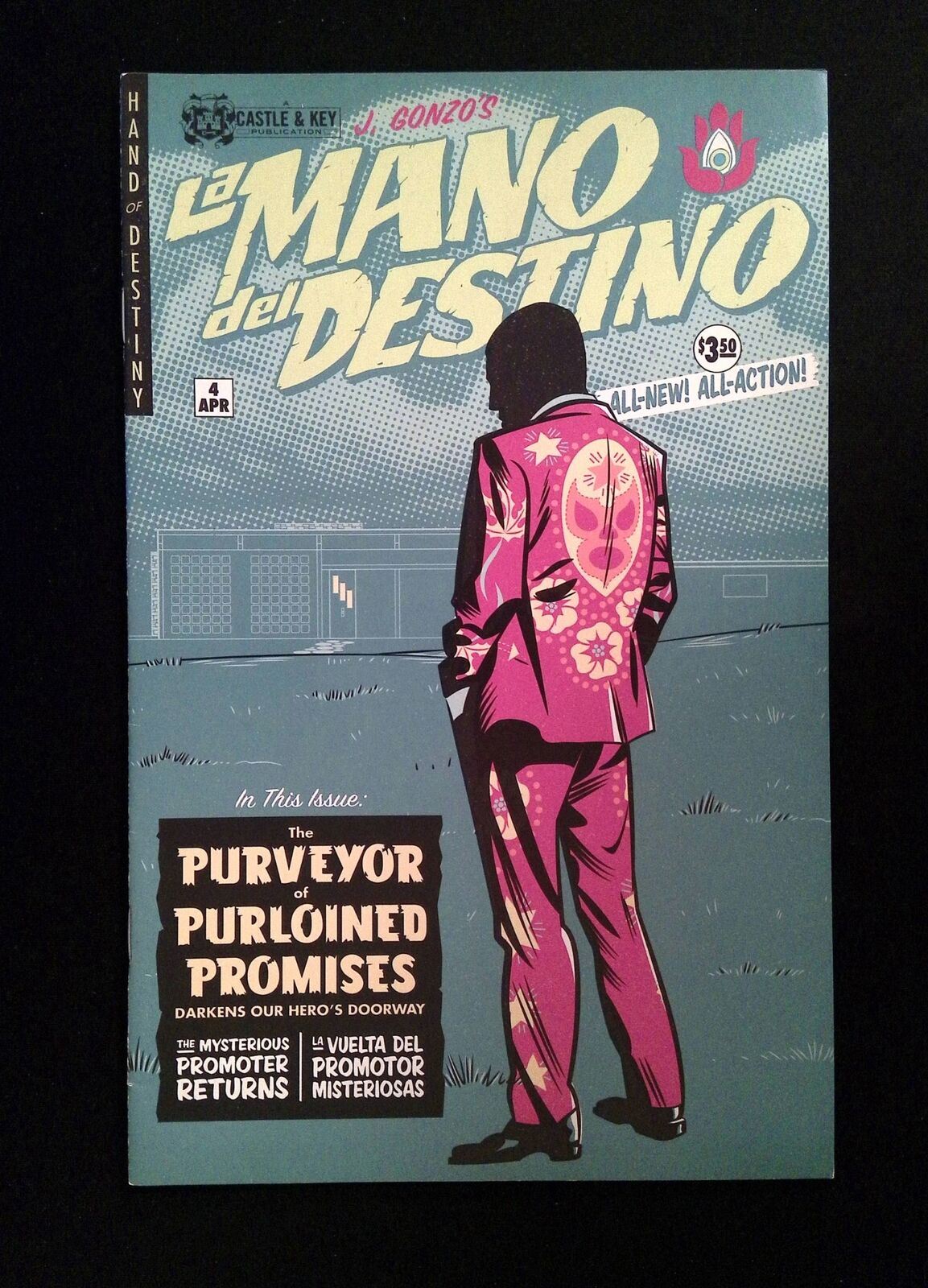 La Mano Del Destino #4  CASTLE AND KEY PUBLICATIO Comics 2011 VF+