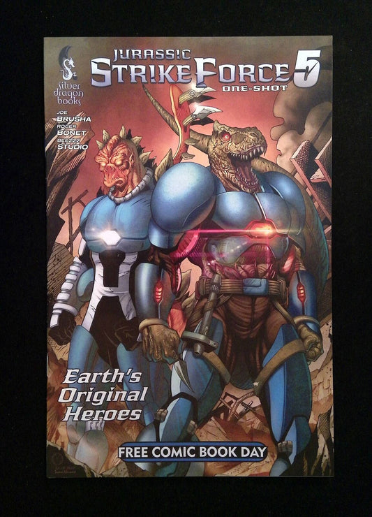 Jurassic Strike Force 5  #1  Silver Dragon Books Comics 2015 VF+