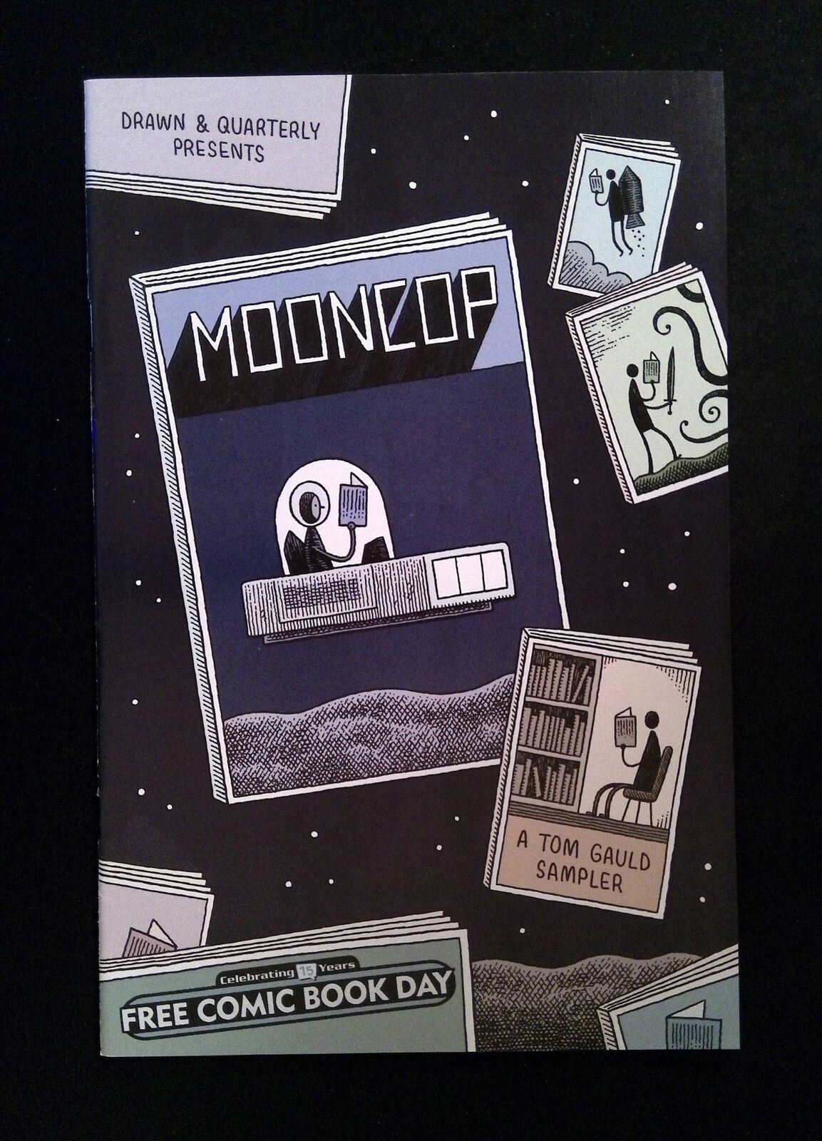 Mooncop A Tom Gauld Sampler FCBD #2016  DRAWN & QUARTERLY  Comics 2016 VF/NM