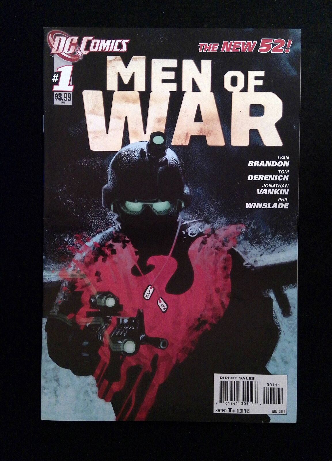 Men Of War #1  DC Comics 2011 VF+