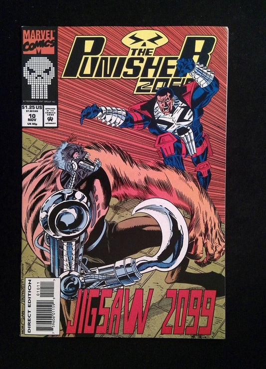 Punisher 2099 #10  Marvel Comics 1993 NM-