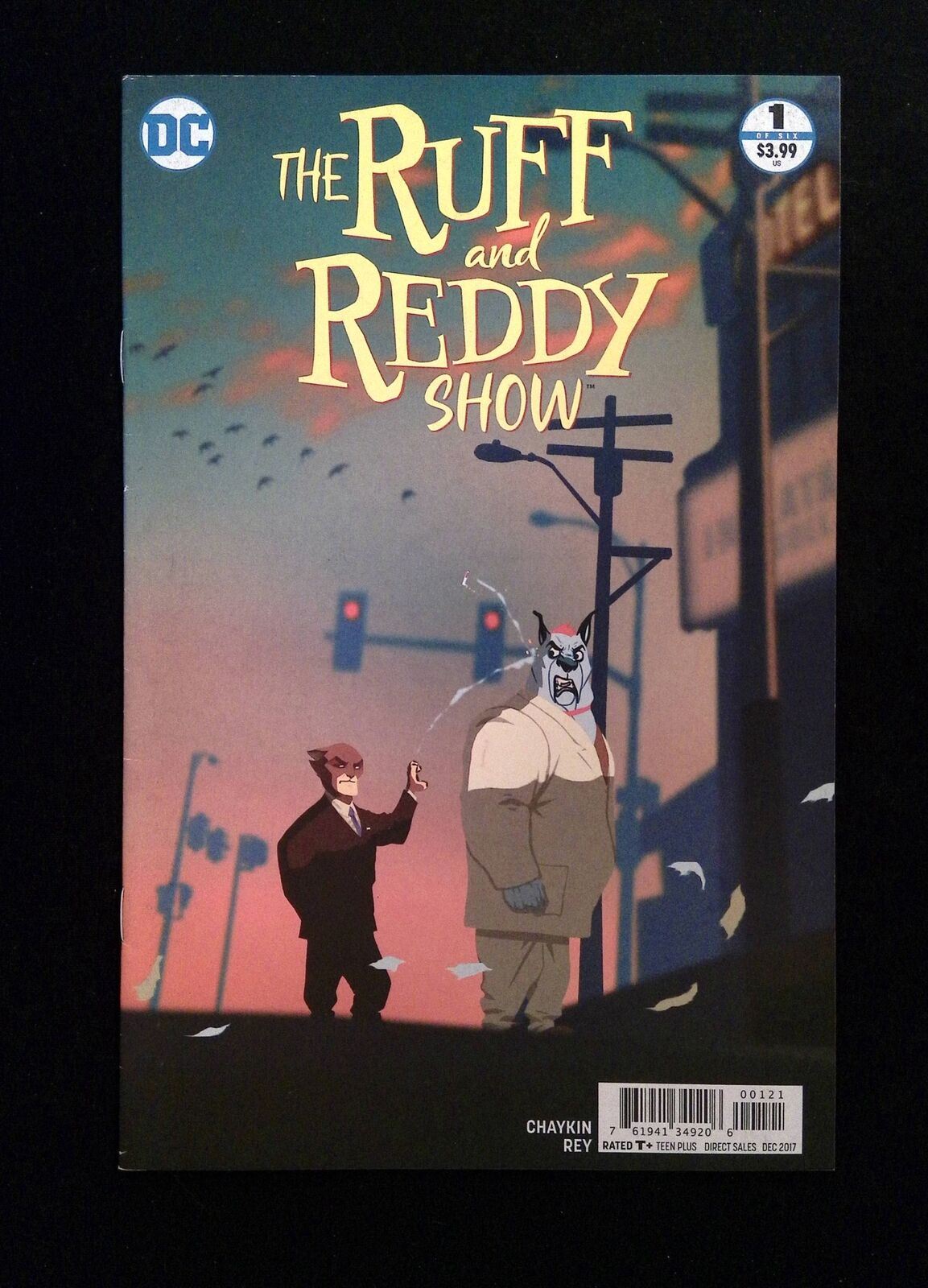 Ruff And Reddy Show #1B  DC Comics 2017 VF+  REY VARIANT