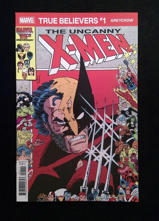 True Believers X-Men Greycrow #1  MARVEL Comics 2020 NM