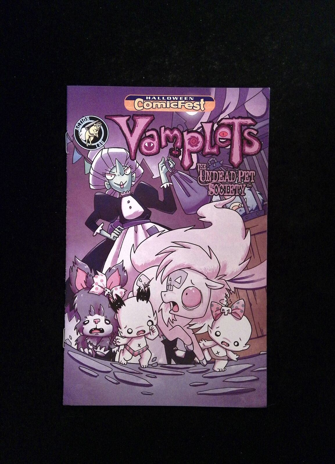 Vamplets The Undead Pet Society Halloween Comicfest #0 ACTION LAB 2008 VF+