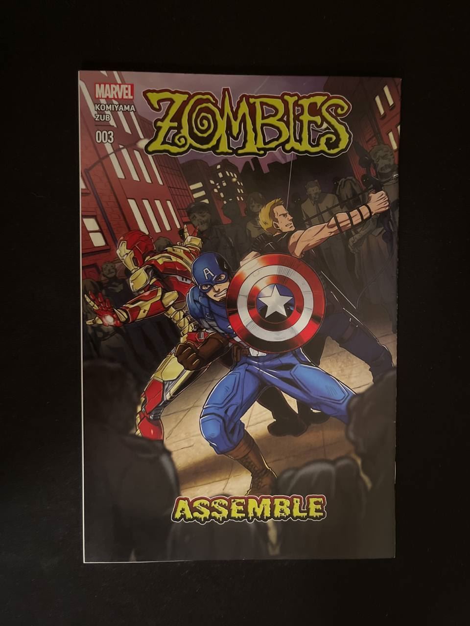 Zombies Assemble #3  MARVEL Comics 2017 VF/NM