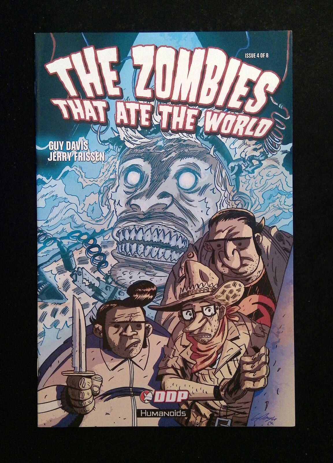 Zombie That Ate The World #4  DEVIL�S DUE Comics 2009 NM  DAVIS VARIANT