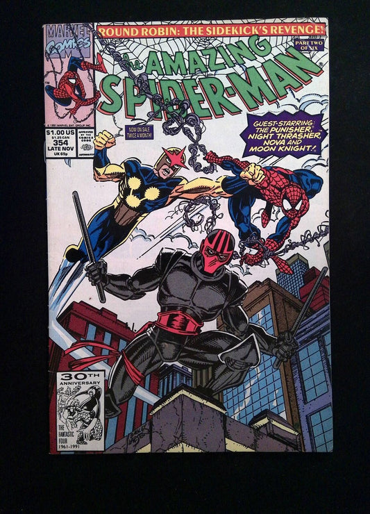 Amazing Spider-Man  #354  MARVEL Comics 1991 VF-