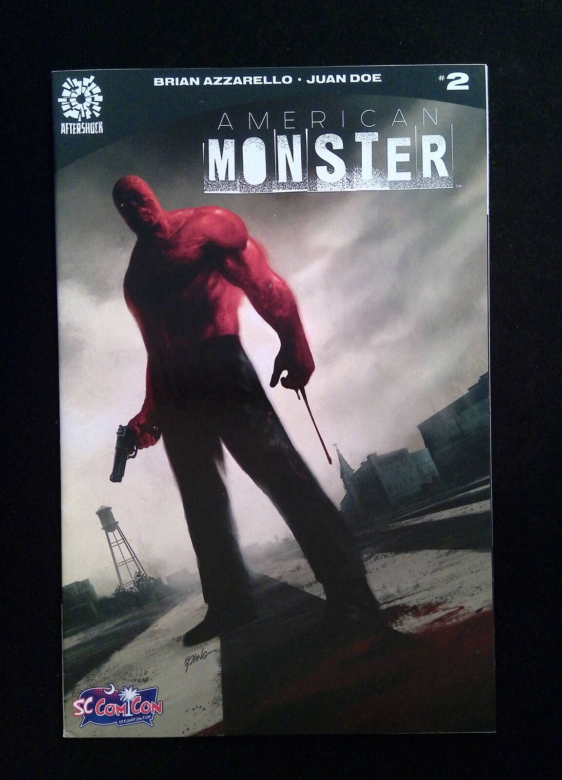 American Monster #2B  AFTERSHOCK Comics 2016 VF+