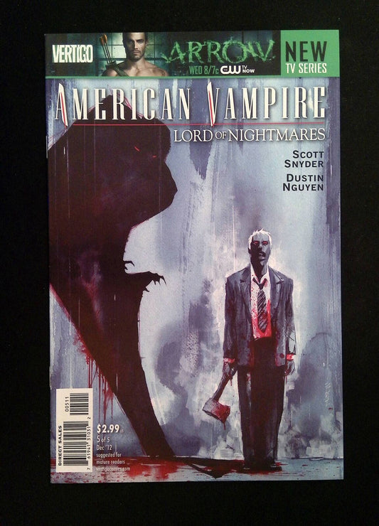 American Vampire Lord Of Nightmares #5  DC Comics 2012 VF/NM