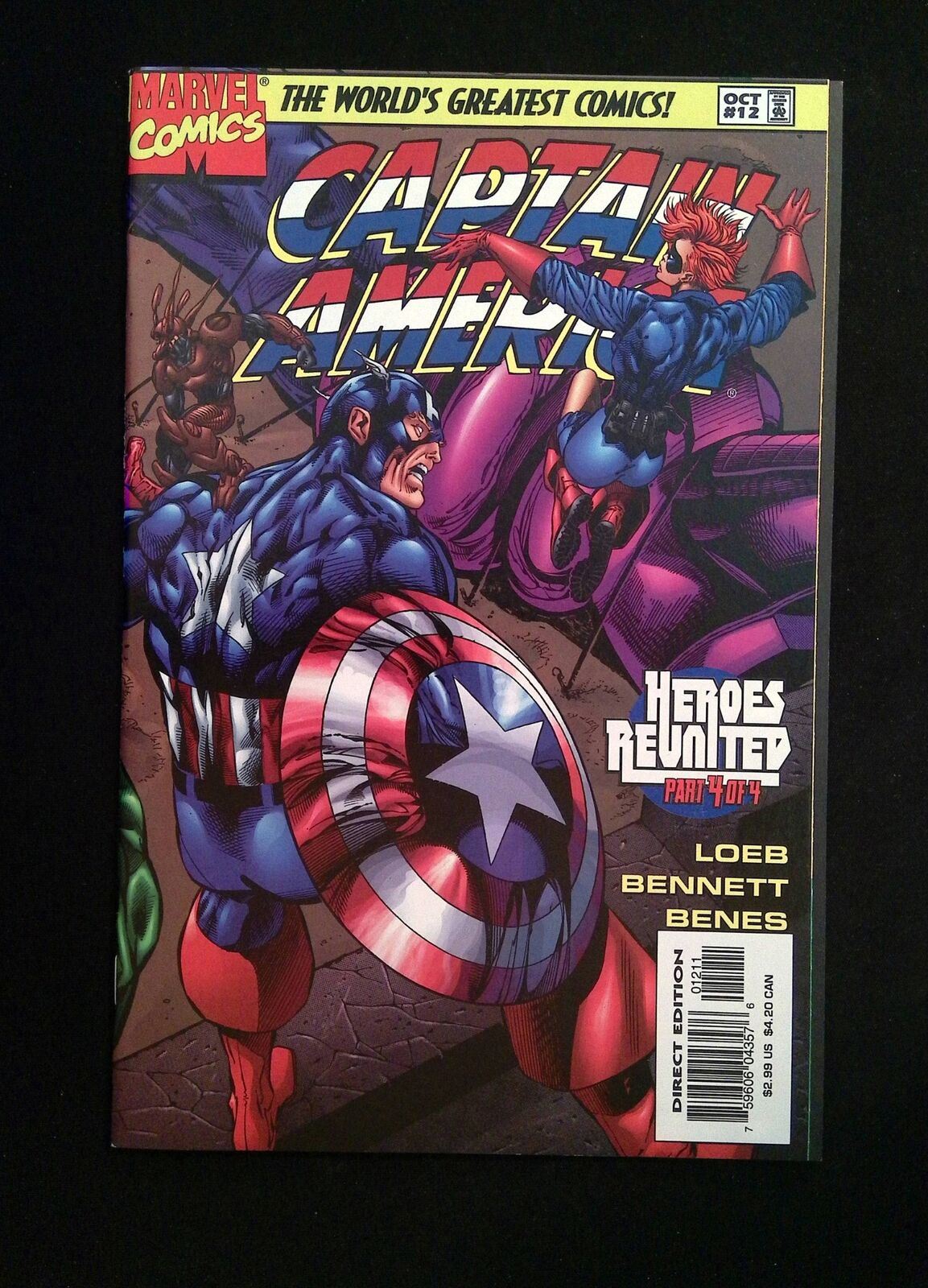 Captain America  #12 (2ND SERIES) MARVEL Comics 1997 NM