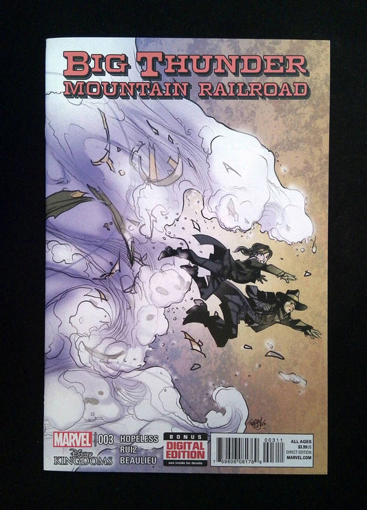 Big Thunder Mountain Railroad #3  MARVEL Comics 2015 NM