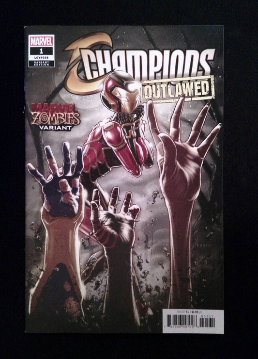 Champions #1D  MARVEL Comics 2020 NM-  ANDREWS VARIANT