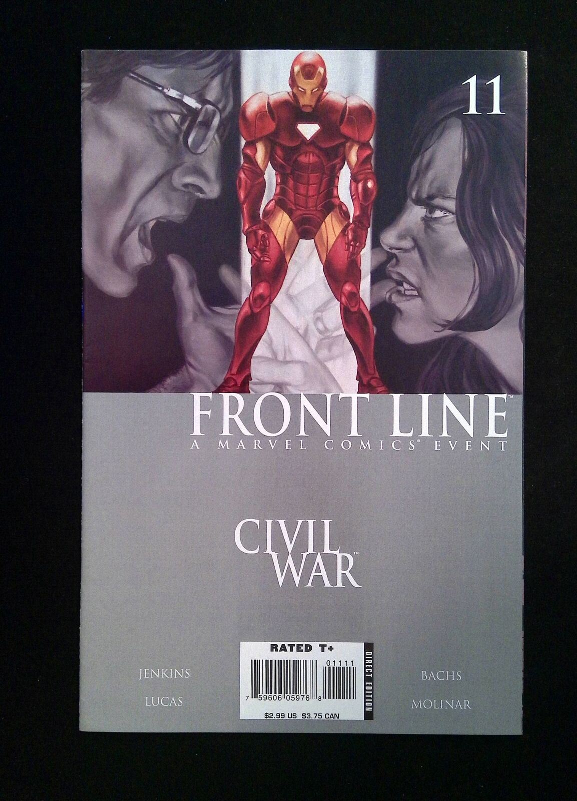 Civil War  Front Line #11  MARVEL Comics 2007 VF/NM