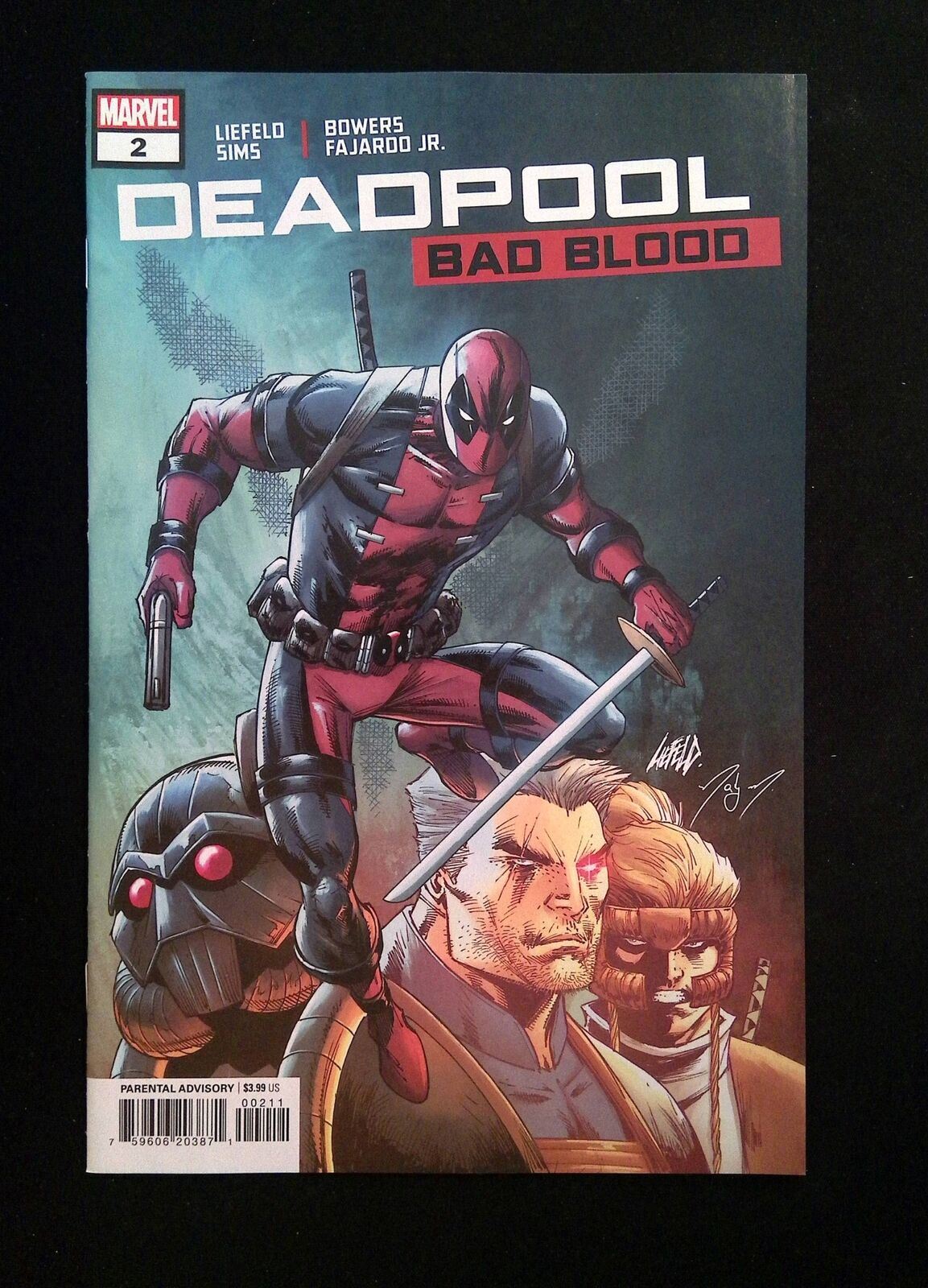 Deadpool Bad Blood  #2  Marvel Comics 2022 NM