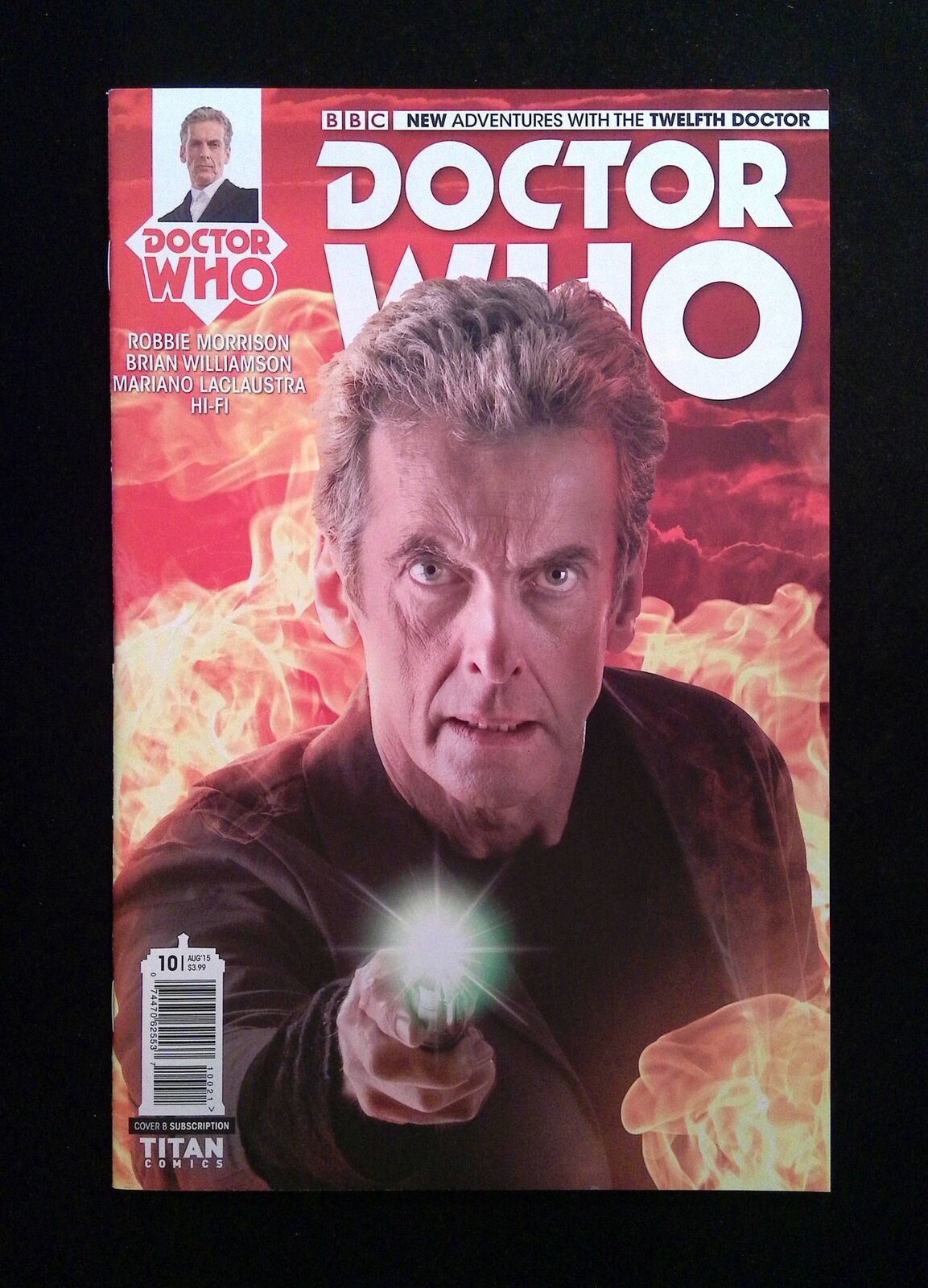 Doctor Who The Twelfth Doctor #10B  TITAN Comics 2015 NM-  VARIANT COVER