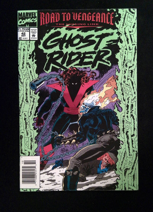 Ghost Rider #42 (2ND SERIES) MARVEL Comics 1993 VF+ NEWSSTAND