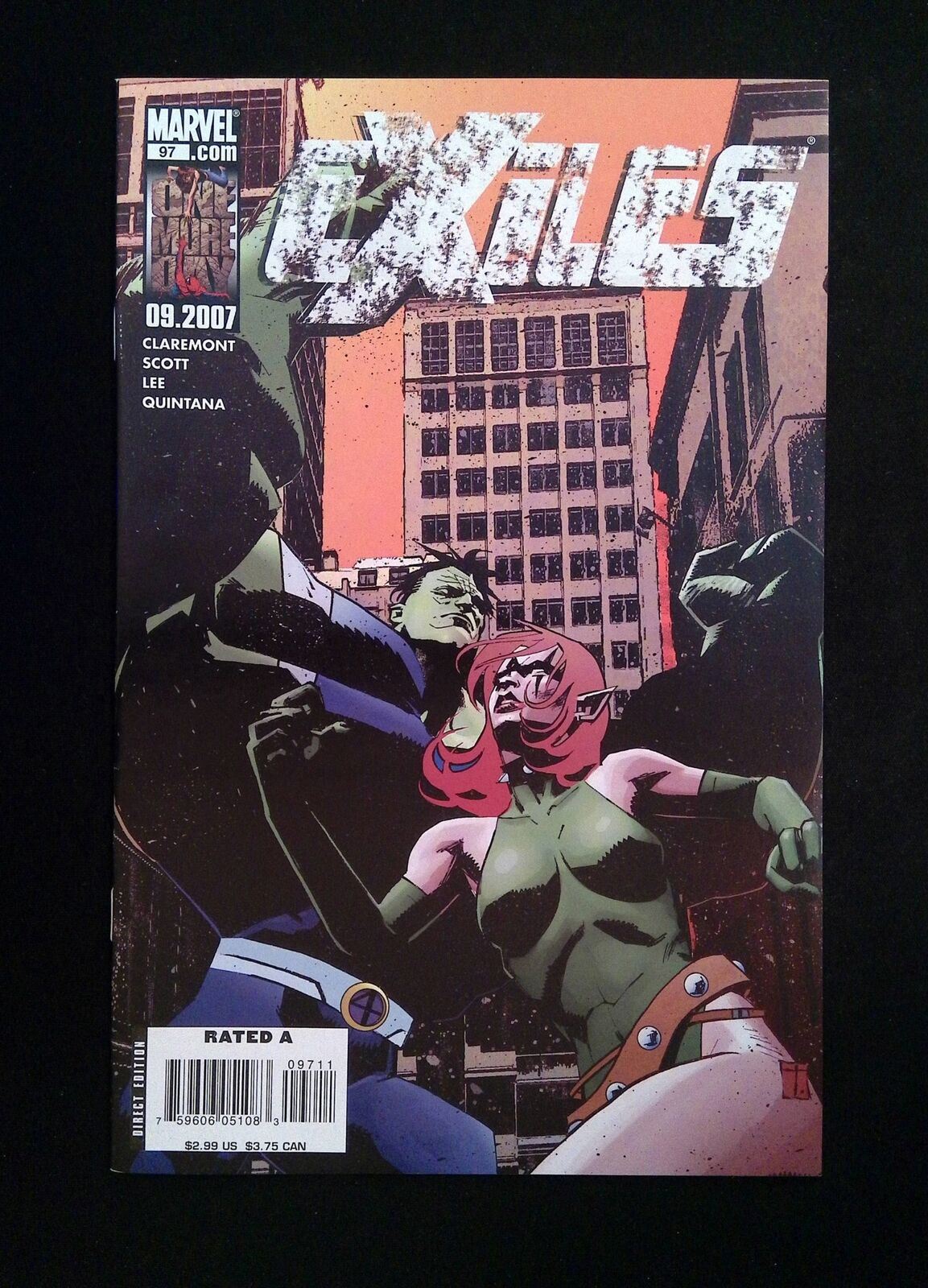 Exiles #97  MARVEL Comics 2007 VF+